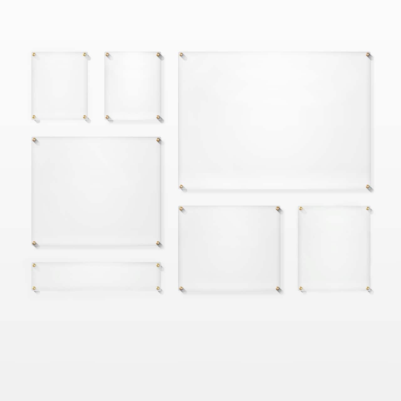 Wexel Art Mondrian 59" Double Panel Wallscape Set
